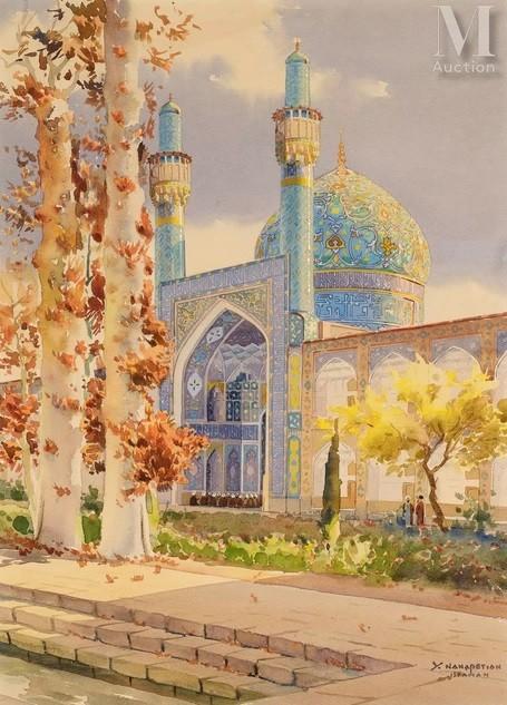 آرتچارت | نماز در مسجدشاه اصفهان از یرواند نهاپتیان
