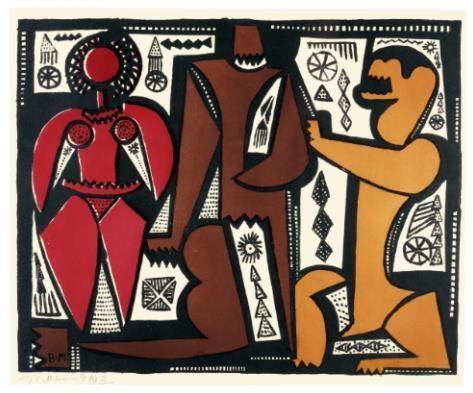 آرتچارت | UNTITLED (THREE FIGURES) از بهمن محصص