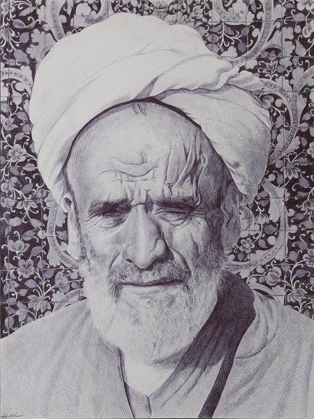 آرتچارت | بدون عنوان از مجموعه گلستان از احمد مرشدلو