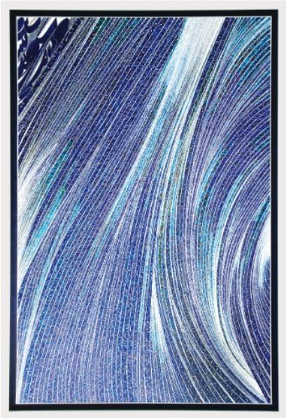 آرتچارت | BLUE WAVE از نصرالله افجه ای